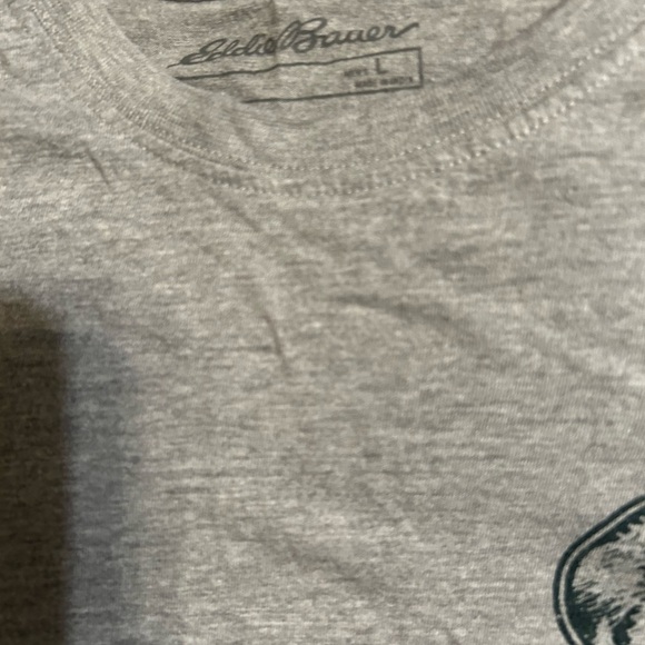 Large shirt Eddie Bauer short sleeve - Picture 2 of 2